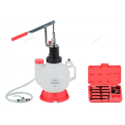 УСТАНОВКА для заливки масла в АКПП ручная, с переходниками, 7,5 л. N4007K УСТАНОВКА для заливки масла в АКПП ручная, с переходниками, 7,5 л. N4007K